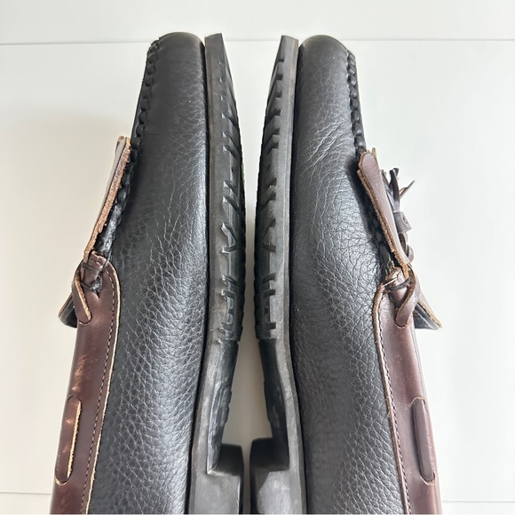 Allen Edmonds Men's Nashua Tassel Loafers in Black Brown Colors Narrow Fit sz 11 - Picture 10 of 15